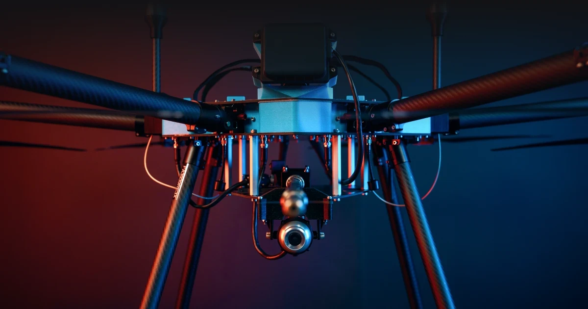 Drone window cleaning technology